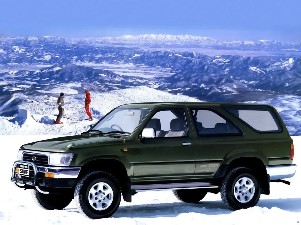 Toyota Hilux Surf (VZN130G, LN130G, LN130W) 2 поколение, рестайлинг, джип/suv 3 дв. (08.1991 - 07.1993)